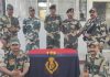 DETECTION AND RECOVERY OF 1 PACKET OF SUSPECTED HEROIN BY BSF