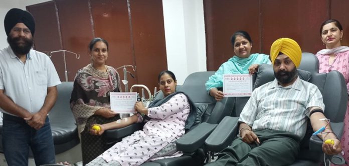 blood donation