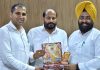 29 ਜੂਨ ਨੂੰ ਕੱਢੀ ਜਾ ਰਹੀ ਰੱਥ ਯਾਤਰਾ ਦੇ ਸਬੰਧ ਵਿੱਚ ਇਸਕਾਨ ਵੱਲੋਂ ਚੇਅਰਮੈਨ ਇੰਡੀਅਨ ਨੂੰ ਦਿੱਤਾ ਸੱਦਾ ਪੱਤਰ
