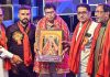 गांव बस्सी कलां में आयोजित जागरण में सुदर्शन धीर को किया गया सम्मानित