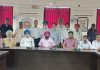 रिटायर्ड म्युनिसिपल इम्पलाईज़ यूनियन की मासिक बैठक