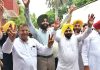 ‘आप’ नेताओं ने पार्टी दफ्तर चंडीगढ़ में जालंधर पश्चिम उपचुनाव की जीत का मनाया जश्न