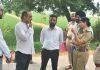 ट्रैफिक सलाहकार पंजाब नवदीप असीजा ने जिले के अलग-अलग मार्गों का किया निरीक्षण