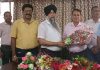 हरजिंदर सिंह ने संभाला डीईओ (ए) का पदभार, स्टाफ ने दी बधाई