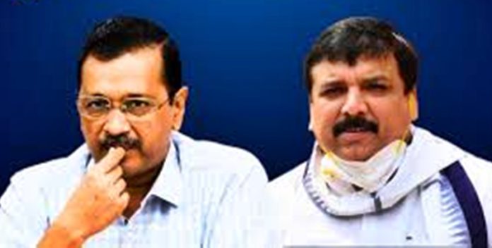 kejriwal and sanjay singh