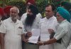 संगठनो ने डा. राज को सौपे मांग पत्र, किसानों की मांगों पर की चर्चा