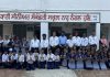 विश्व योग दिवस के अवसर पर नारू नंगल स्कूल में भाग लेने वाले विद्यार्थियों को किया गया सम्मानित