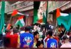 फिलिस्तीनी झंडा लहराने पर 3 गिरफ्तार, बगैर अनुमति के निकाला जा रहा था जुलूस
