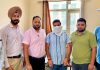 एक लाख रिश्वत लेता जूनियर इंजीनियर विजीलेंस ब्यूरो की ओर से गिरफ्तार