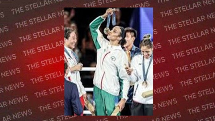 Algerian boxer Imane Khelif