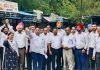 वकील मधु राणा के खिलाफ मामला दर्ज करने के विरोध में बार एसोसिएशन ने अदालती काम बंद कर किया प्रदर्शन