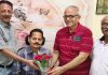 आर्य समाज के पदाधिकारियों ने डीएसपी संजीव कुमार को किया सम्मानित