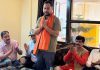 भाजपा के पूर्व सैनिक प्रकोष्ठ ने सम्मानित किए हमीरपुर के विधायक आशीष शर्मा