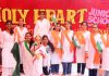 15 अगस्त के उपलक्ष्य में होली हार्ट जूनियर स्कूल में विशाल महोत्सव का किया गया आयोजन