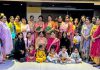 महिलाओं ने एकजुट होकर हर्षोल्लास व उत्साह के साथ मनाया तीज का त्यौहार