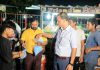 जिला स्वास्थ्य अधिकारी ने शहर के फूड स्ट्रीट व दशहरा मैदान के समीप लगे खाने के ठेलों की जांच की