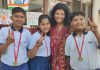 किड्स पबिल्क स्कूल के खिलाड़ियों ने बाक्सिंग में तीन गोल्ड जीत रोशन किया नाम
