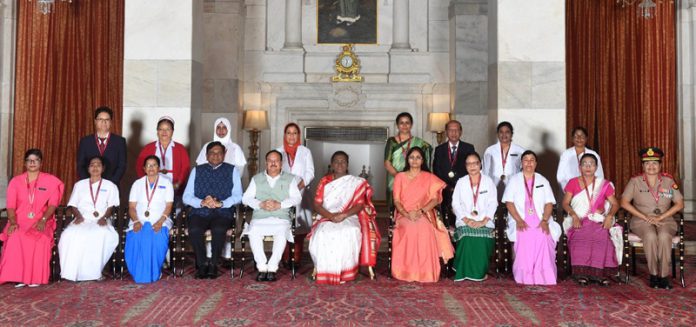 nurse honoured