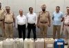 अवैध शराब के खिलाफ छापेमारी, 245 लीटर अवैध शराब ज़ब्त