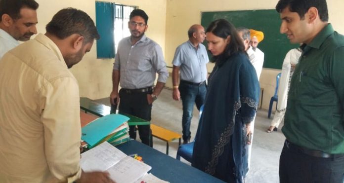 booth checking hoshiarpur