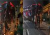 बस और ट्रक में हुई भीषण टक्कर, बस के उड़े परखच्चे, 1 घायल