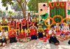 दिवाली की जगमग से चकाचौंध हुआ जैम्स कैम्ब्रिज स्कूल