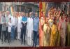 भगवान महावीर स्वामी जी के 2550 वें निर्वाण शताब्दी और जैन ध्वज के 50 वें स्वर्णिम वर्ष को समर्पित प्रभात फेरी निकाली