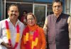 पूर्व पार्षद धीर ने चब्बेवाल की सरपंच रीना सिद्धू को दी बधाई