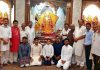 त्यौहारों के उपलक्ष्य में श्री नंद अन्नपूर्णा मंदिर में संकीर्तन का आयोजन