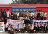 सरकारी स्कूल में विद्यार्थियों के साथ ड्राईवर सेफ एंड स्टेअ सेफ अभियान के तहत लगाया गया जागरूकता सैमीनार