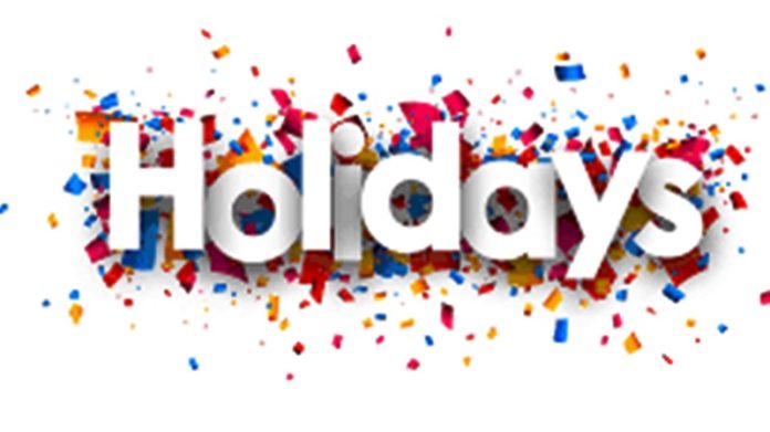 holidays