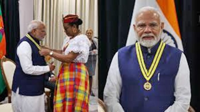 pm modi honoured