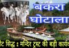 बकरा नीलामी विवाद में निलंबन के बाद अब राज्य सतर्कता एवम् भृष्टाचार निरोधक ब्यूरो से जाँच की तैयारी