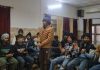 डीएवी पब्लिक स्कूल मे लगे राष्ट्रीय सेवा योजना एनएसएस कैंप में नेत्रदान जागरूकता सेमिनार