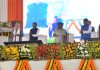 भारत की राष्ट्रपति ने रायरंगपुर में विभिन्न विकास परियोजनाओं की नींव रखी