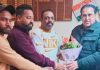 शिवसेना समाजवादी पार्टी ने सर्बजीत बाहिया, एसपीडी को किया सम्मानित