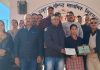 टौणी देवी में आत्मरक्षा प्रशिक्षण शिविर के प्रशिक्षकों का सम्मान