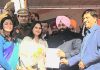 कंधाला जट्टा स्कूल की विज्ञान शिक्षक अर्चना ठाकुर का गणतंत्र दिवस पर सम्मान