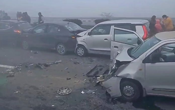 car collapse