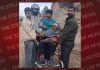 टौणी देवी में टूटा चार महत्वपूर्ण कार्यालयों का लिंक रोड, बुर्जुगों को व्हील चेयर पर ले जाने को मजबूर हुए लोग