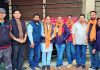 सरकारी कालेज चौक पर किया गया शोभायात्रा का स्वागत