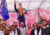 डा.बीआर अंबेडकर पार्क में बाबा साहिब की प्रतिमा स्थापित