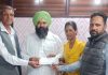 ਡਿਪਟੀ ਸਪੀਕਰ ਰੋੜੀ ਵੱਲੋਂ ਨਗਰ ਕੌਂਸਲ, ਗੜ੍ਹਸ਼ੰਕਰ ਵਿਖੇ ਦਿੱਤਾ ਗਿਆ ਨਿਯੁਕਤੀ ਪੱਤਰ