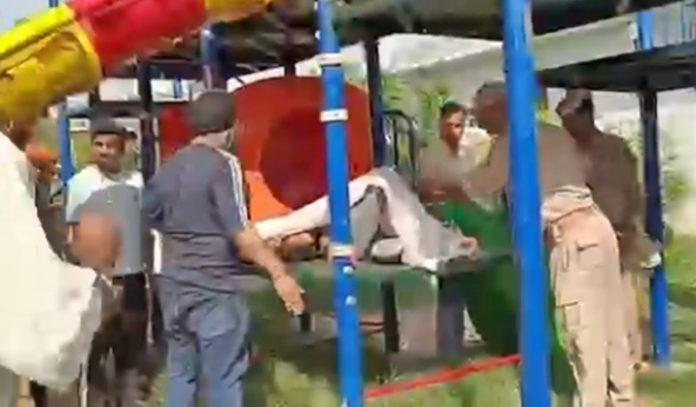 dead body park