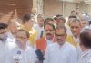 हिन्दू संगठनों के साथ शिवसेना शिंदे ने आंतकवाद के खिलाफ भरी कमेटी बाजार से हुंकार