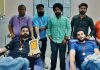 अंबेडकर यूथ एकता के प्रधान अमन सिद्धू ने साथियों सहित किया रक्तदान