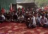 धौलासिद्ध विद्युत परियोजना में मजदूर दिवस पर सीटू का जोरदार आयोजन, 20 मई की हड़ताल का ऐलान