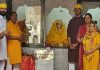 पूर्व पार्षद धीर ने अपने पिता की याद में शिव मंदिर स्त्री सभा में माता बंगलामुखी की मूर्ति स्थापित करवाई