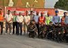 एनडीआरएफ की ओर से नसराला बाटलिंग प्लांट में करवाया गया मॉक अभ्यास
