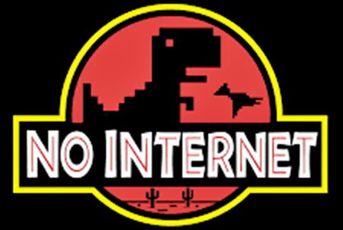 no internet